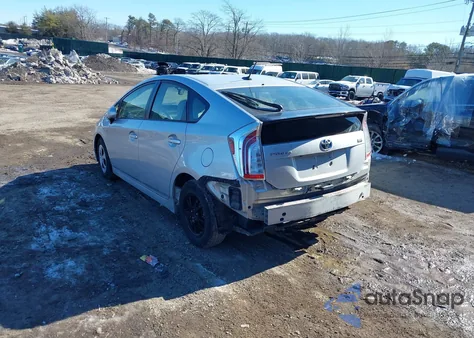 2012 Toyota Prius Four z USA, uszkodzony, nr VIN JTDKN3DU3C5490904